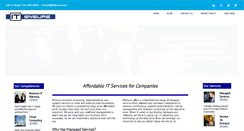 Desktop Screenshot of itensure.com